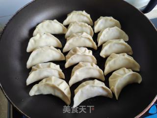 蒲瓜肉馅煎饺的做法步调：8