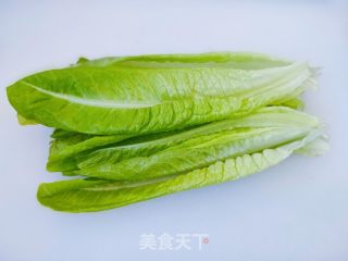 油麦菜鸡蛋饼的做法步调：2