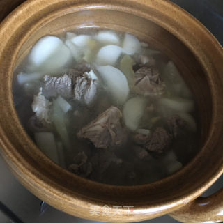 羊肉炖萝卜的做法步调：8