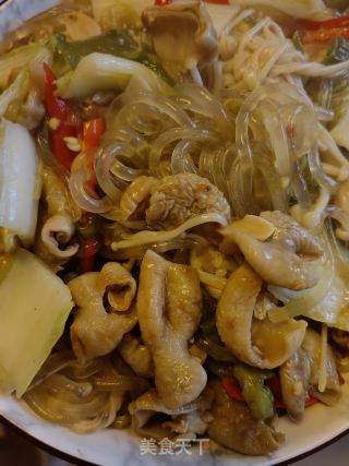 肥肠蔬菜粉的做法步调：11
