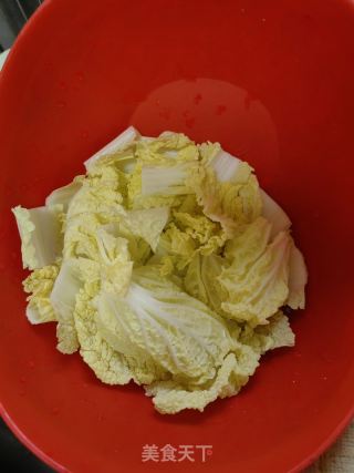 肥肠蔬菜粉的做法步调：1