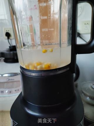 板栗玉米豆乳的做法步调：3