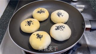 肉紧芝士北瓜饼的做法步调：15