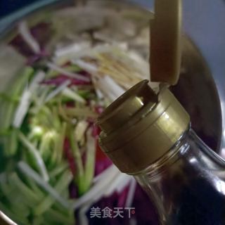 花死拌紫佳丽萝卜的做法步调：10