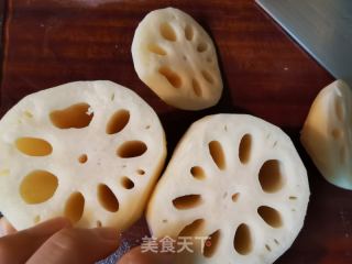 木樨糯米藕的做法步调：3