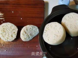 木樨糯米藕的做法步调：5