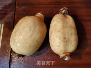 木樨糯米藕的做法步调：1