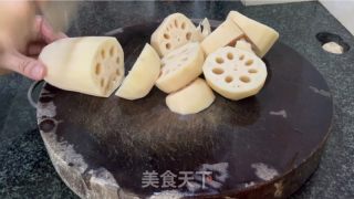 单莲排骨汤的做法步调：4