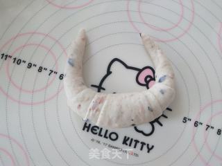 乌橄榄齐麦牛角包的做法步调：12