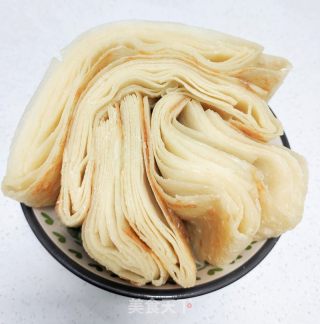早饭千层饼的做法步调：14