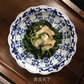 低脂菠菜的做法步调：7