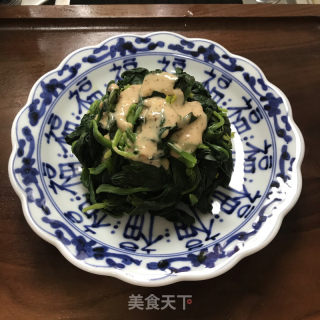 低脂菠菜的做法步调：5