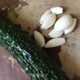 海带拌黄瓜的做法步调：3