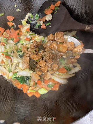 陕西处所咸腊八粥的做法步调：10
