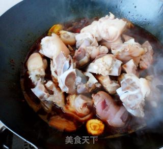 辣烧猪蹄的做法步调：5