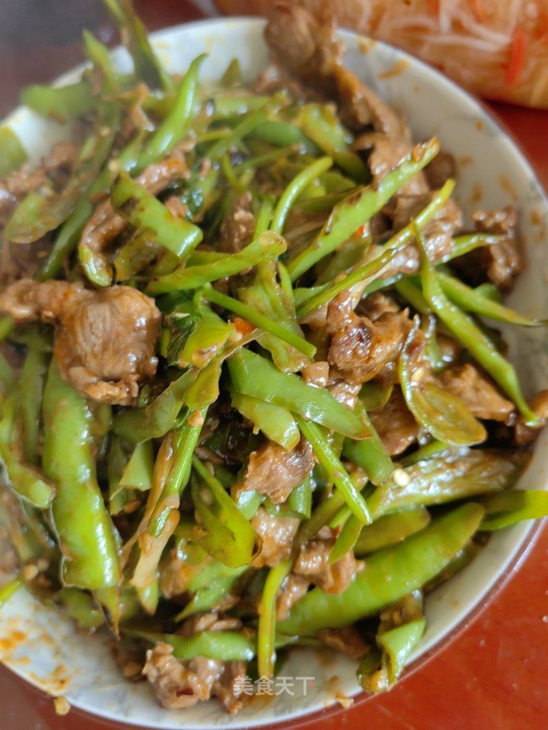 青椒炒牛肉的做法