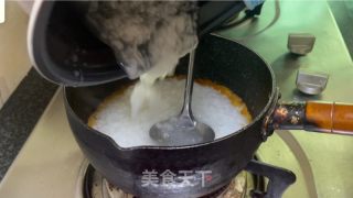 虾仁牛肉粥的做法步调：7