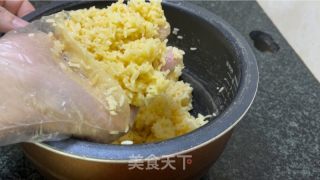 海胆炒饭的做法步调：2