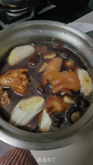 白烧猪蹄的做法步调：8