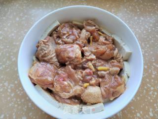 豆腐蒸鸡腿的做法步调：6