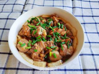 豆腐蒸鸡腿的做法步调：8