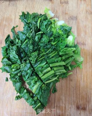 雪里白炒豆腐的做法步调：2