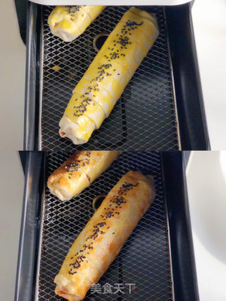 水腿芝士肉紧卷的做法步调：4