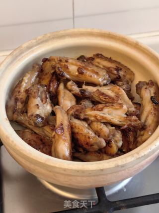 死蚝鸡翅煲的做法步调：11