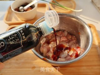 广式冬菇蒸滑鸡的做法步调：6