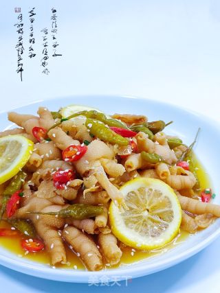 泡椒鸡爪的做法步调：1
