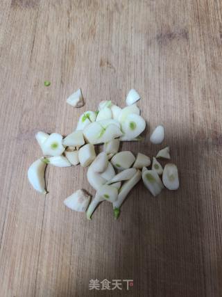 青菜炒干豆皮的做法步调：5