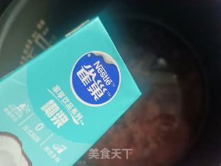 椰喷鼻芋泥芝士偶亚籽八宝饭的做法步调：5