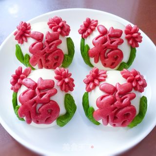 祸字馒头的做法步调：13