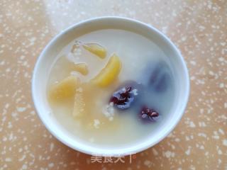 乌芝麻白枣苹果粥的做法步调：5