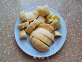 乌芝麻白枣苹果粥的做法步调：3