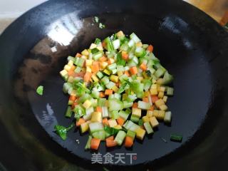 芥菜北瓜炒馒头的做法步调：6