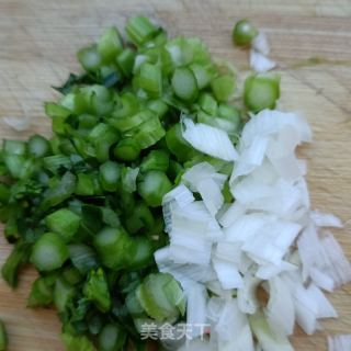 肉丁时蔬玉米粥的做法步调：6