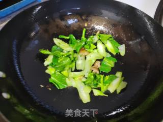 肉丝炒芥兰的做法步调：5