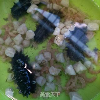 奶利剑菜海陈粥的做法步调：1