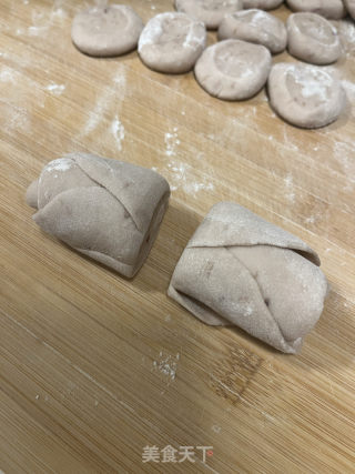 玫瑰花酱玫瑰馒头的做法步调：10