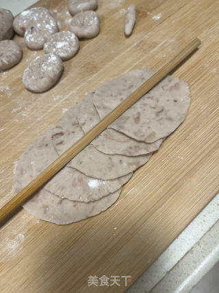 玫瑰花酱玫瑰馒头的做法步调：8