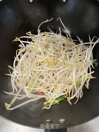 炒开菜的做法步调：7