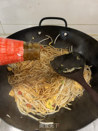 炒开菜的做法步调：9
