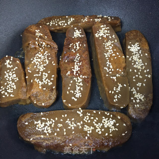 喷鼻煎年糕的做法步调：3