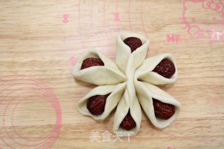 枣花馍的做法步调：13