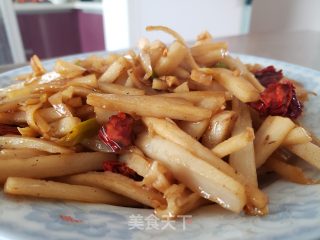 糖醋莲条的做法步调：6