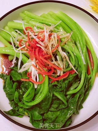 利剑灼菜心的做法步调：9