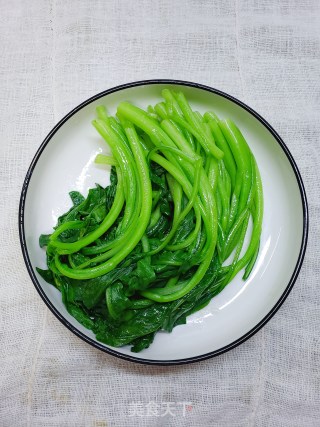 利剑灼菜心的做法步调：4