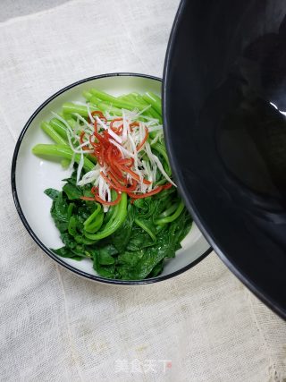 利剑灼菜心的做法步调：7