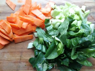 炒麻糍的做法步调：2